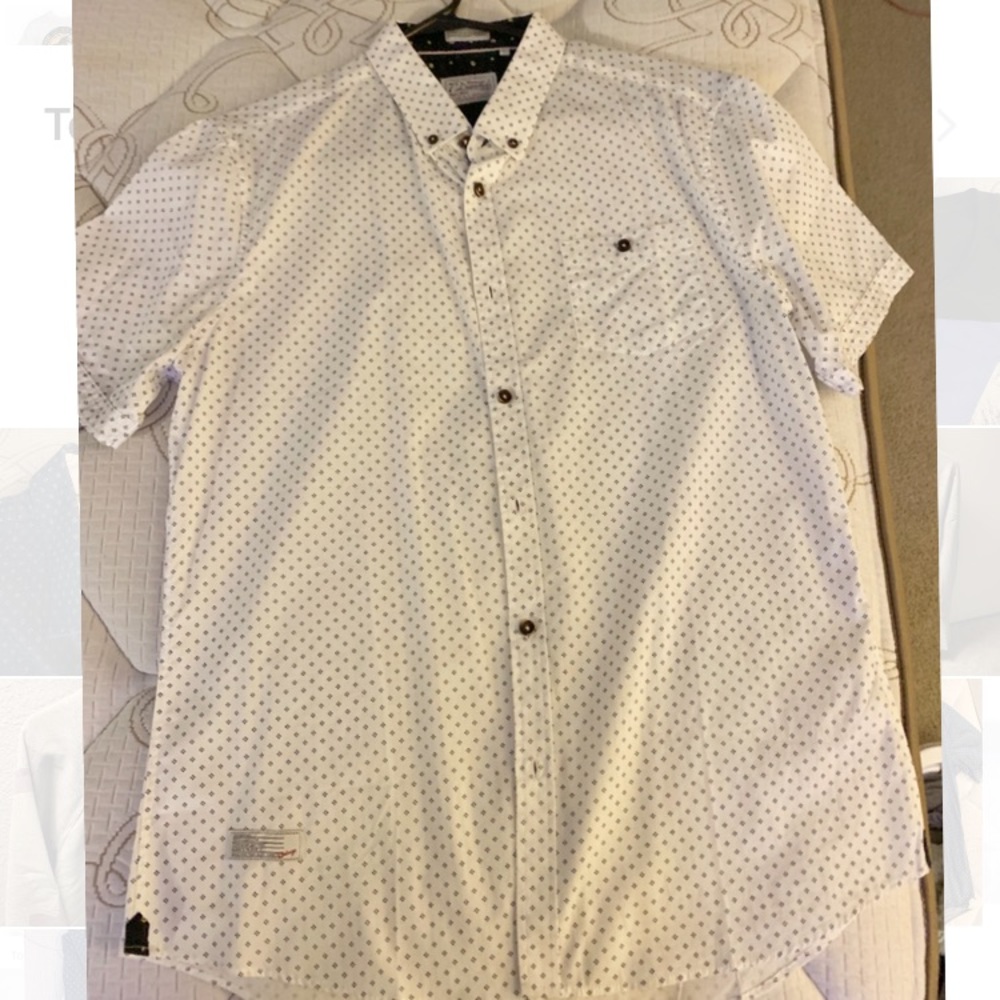 7 Diamonds Button down Polo Shirt